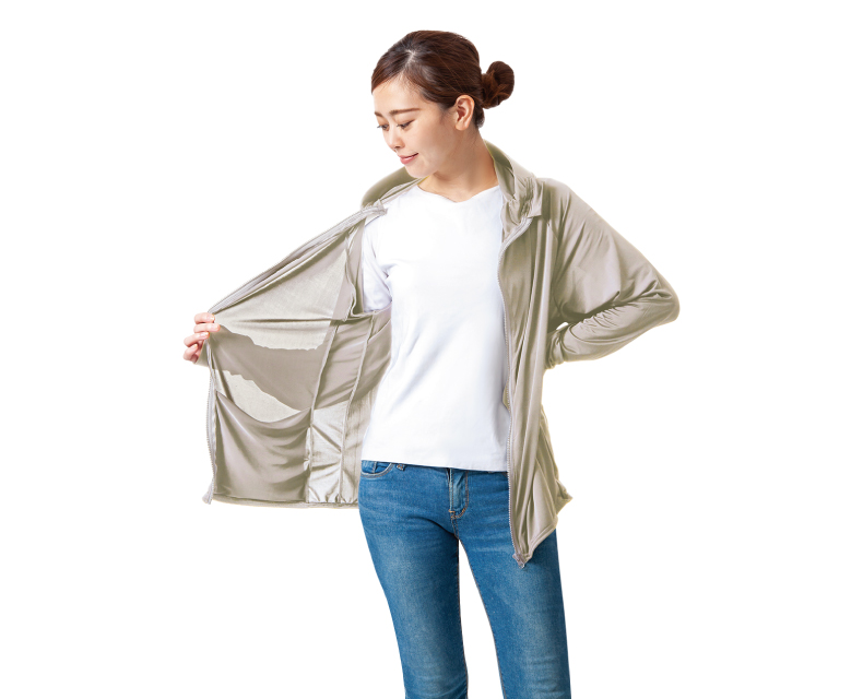 UVプロテクトパーカー