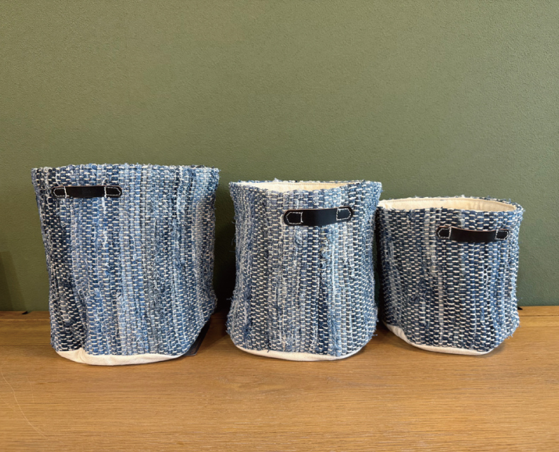 (日本語) デニムプランターカバー (L)