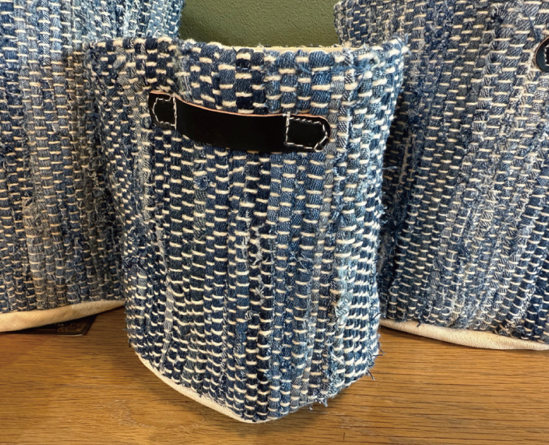 (日本語) デニムプランターカバー (L)