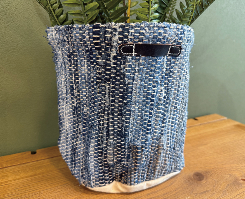 (日本語) デニムプランターカバー (L)