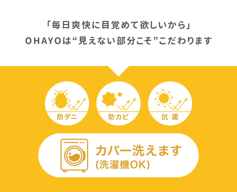 (日本語) OHAYO!マットレス – EASY ( ダブル ) –