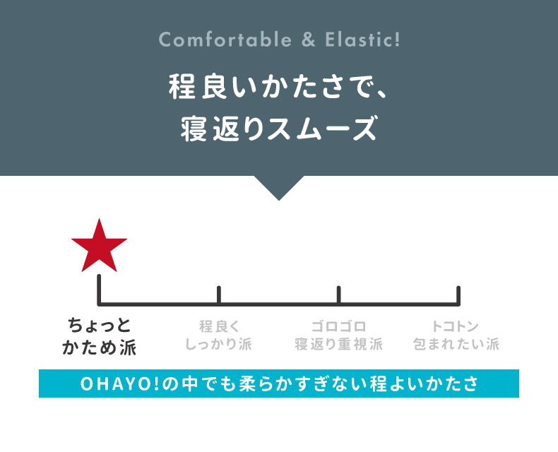 (日本語) OHAYO!マットレス – ROLLY2 ( セミダブル ) –