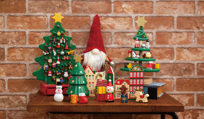 木製オブジェ集合