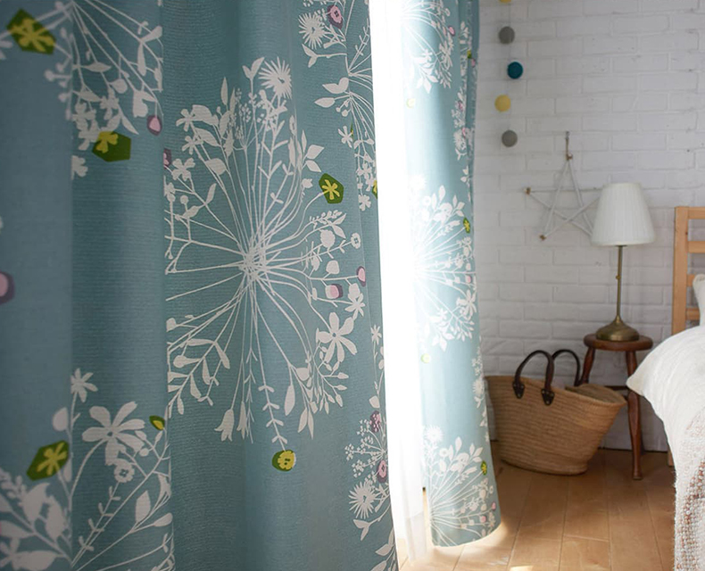 (日本語) 北欧デザインカーテン/135cm