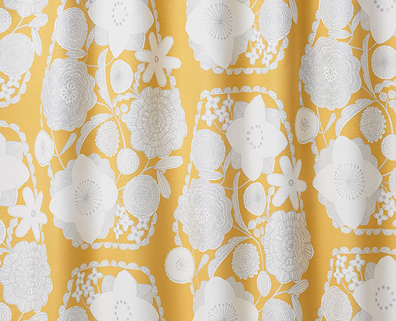 (日本語) 北欧デザインカーテン/135cm