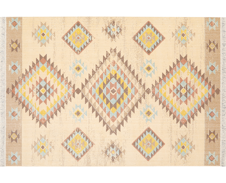 (日本語) キリムデザインマット