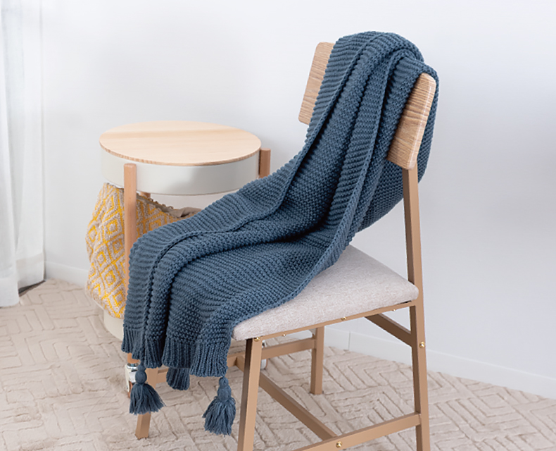 (日本語) ニットブランケット