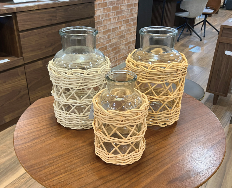 (日本語) ラタンガラスポッドL