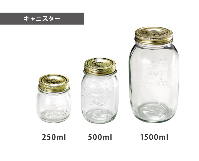 ガラスキャニスター