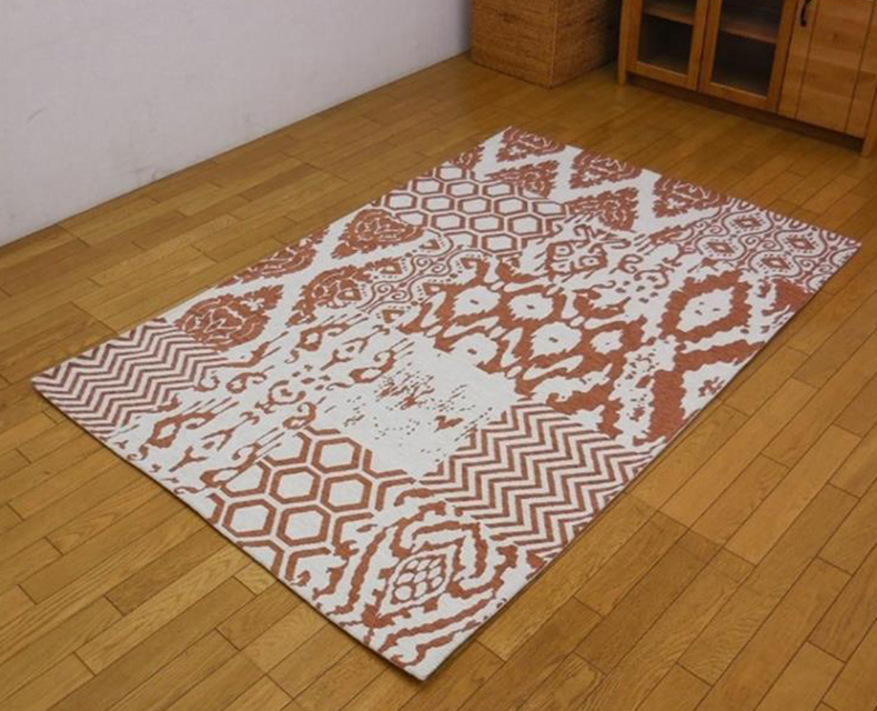 (日本語) シェニール ジャガードラグ