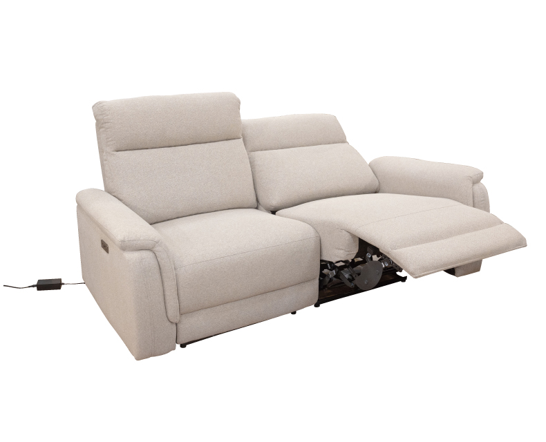 (日本語) 3人掛け電動ソファ