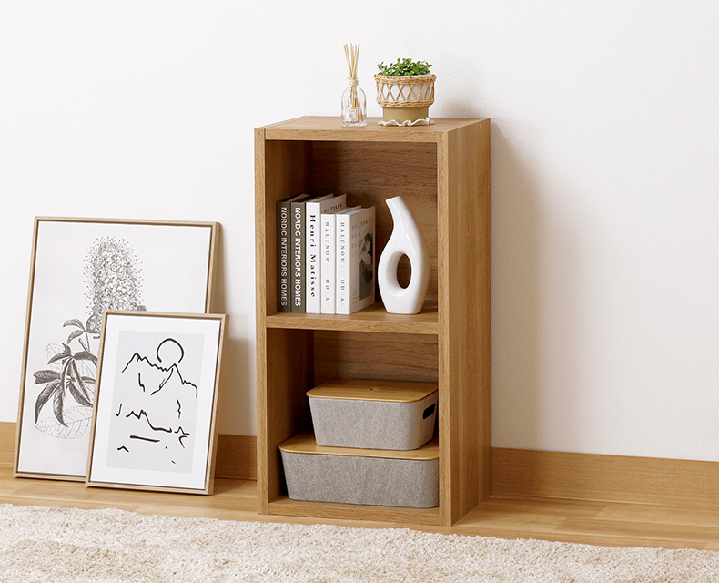 (日本語) 多機能シェルフ(2マス)