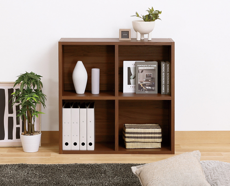 (日本語) 多機能シェルフ(4マス)