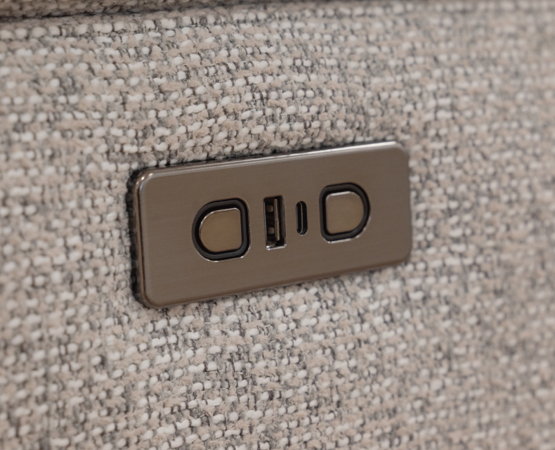 (日本語) タップ 電動ソファ( 3人掛け )