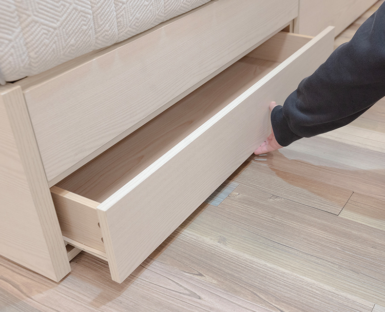 収納付ベッドセット-シングル-