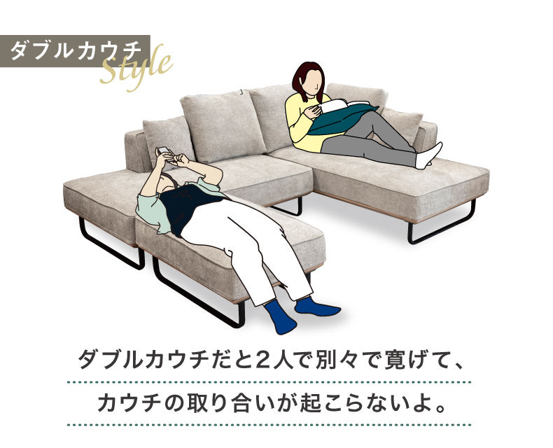 キャンバス カウチソファ
